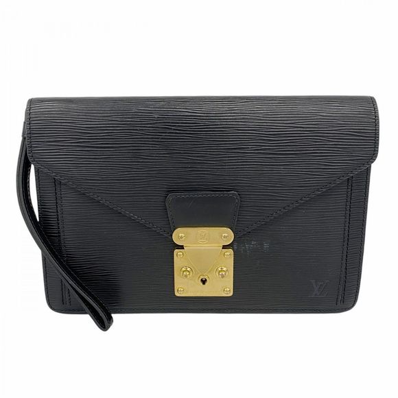 Louis Vuitton Epi Pochette Serie Dragonne Clutch Bag M52612 Noir  Men's - Picture 1 of 16